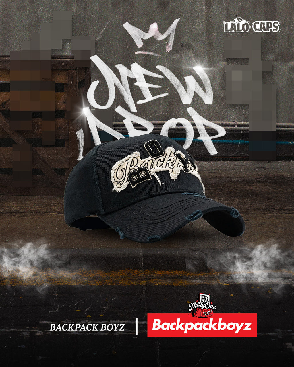 BACKPACK BOYZ BLACK - BACKPACK BOYZ