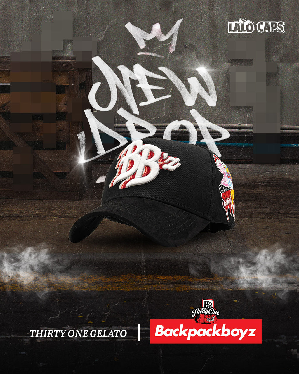GELATO - THIRTY ONE HATS - BACKPACK BOYZ
