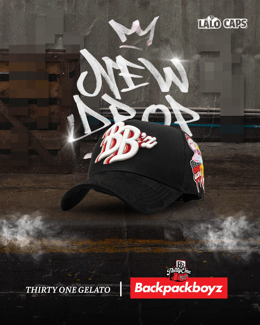 GELATO - THIRTY ONE HATS - BACKPACK BOYZ