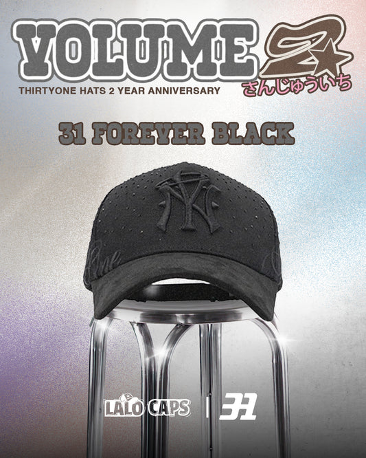 FOREVER BLACK - THIRTY ONE HATS
